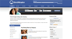 Desktop Screenshot of datingsites.worldsingles.com