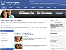 Tablet Screenshot of datingsites.worldsingles.com